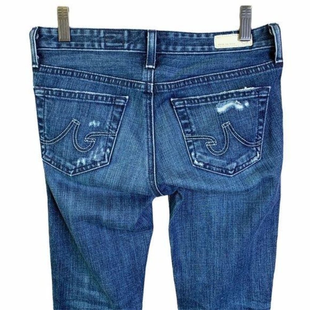 AG Jeans Adriano Goldschmied Stilt Cigarette Distressed Jeans 24R - Picture 5 of 13